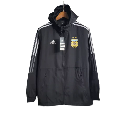 Jaqueta Corta-Vento Seleção Argentina — Casual Premium