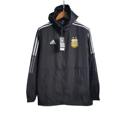 Jaqueta Corta-Vento Seleção Argentina — Casual Premium