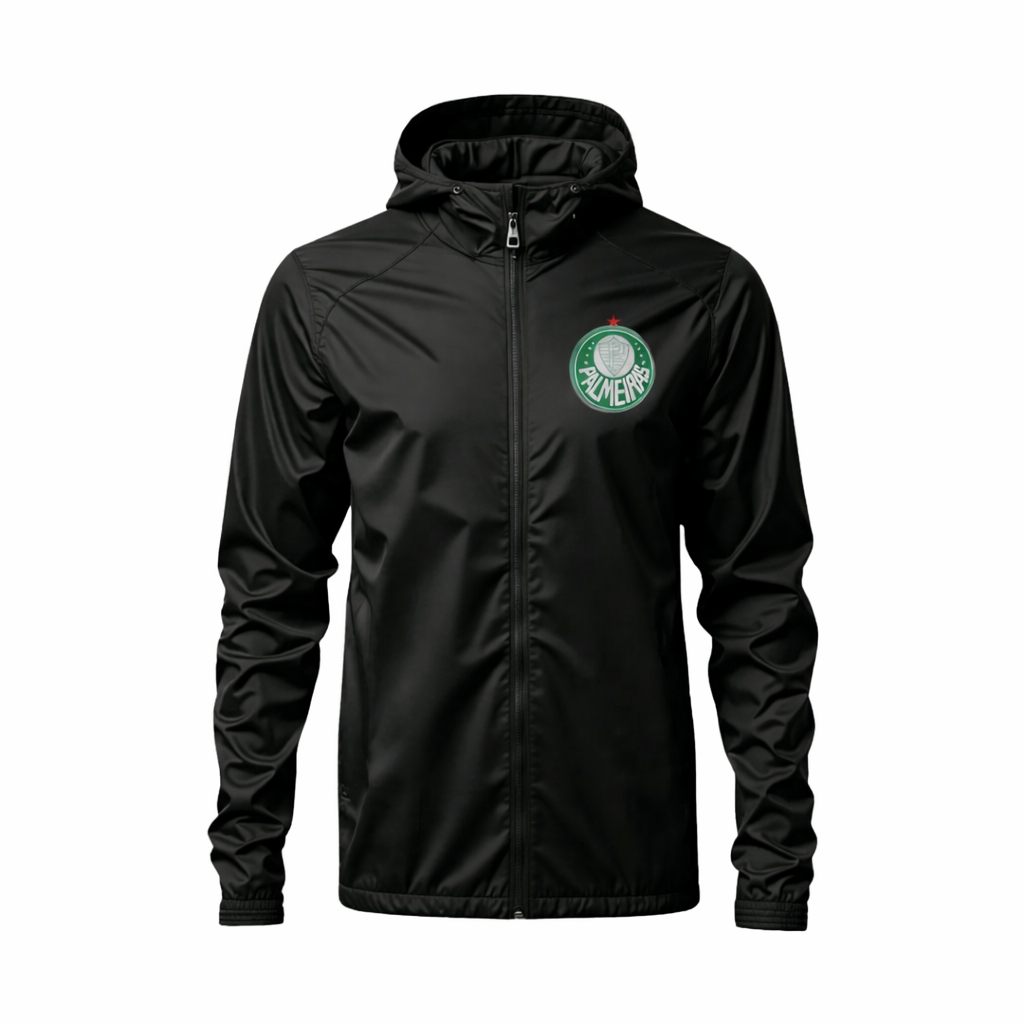 Jaqueta Corta-Vento Palmeiras — Casual Premium