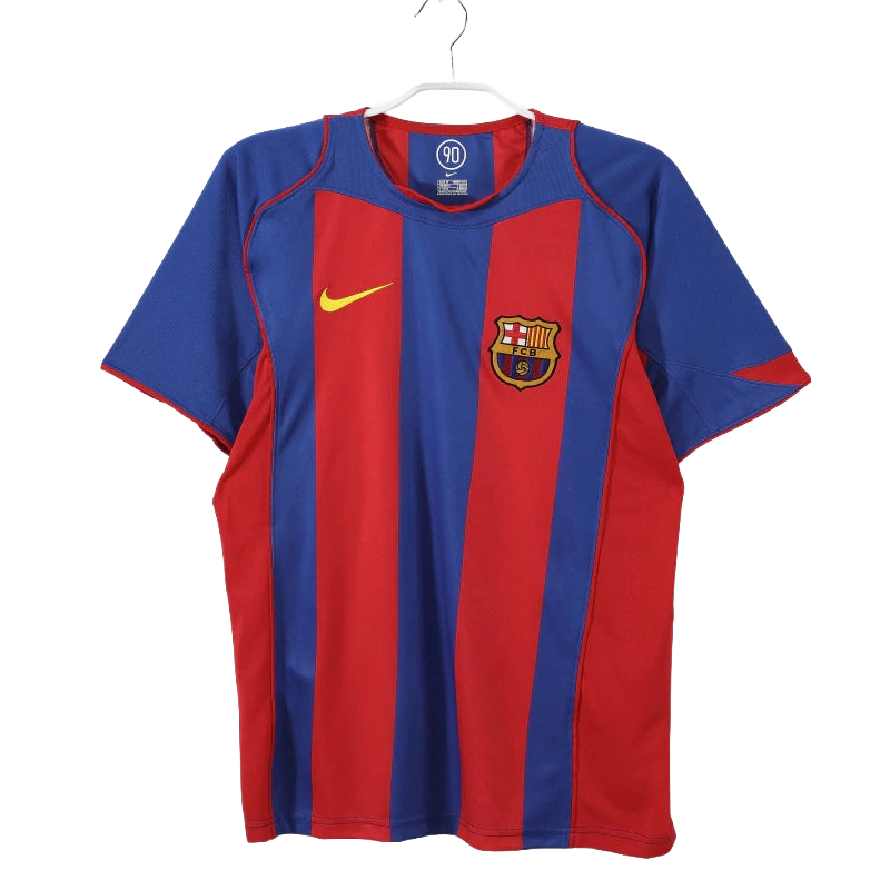 Camisa Retrô Barcelona 2004-05 home