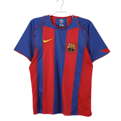 Camisa Retrô Barcelona 2004-05 home