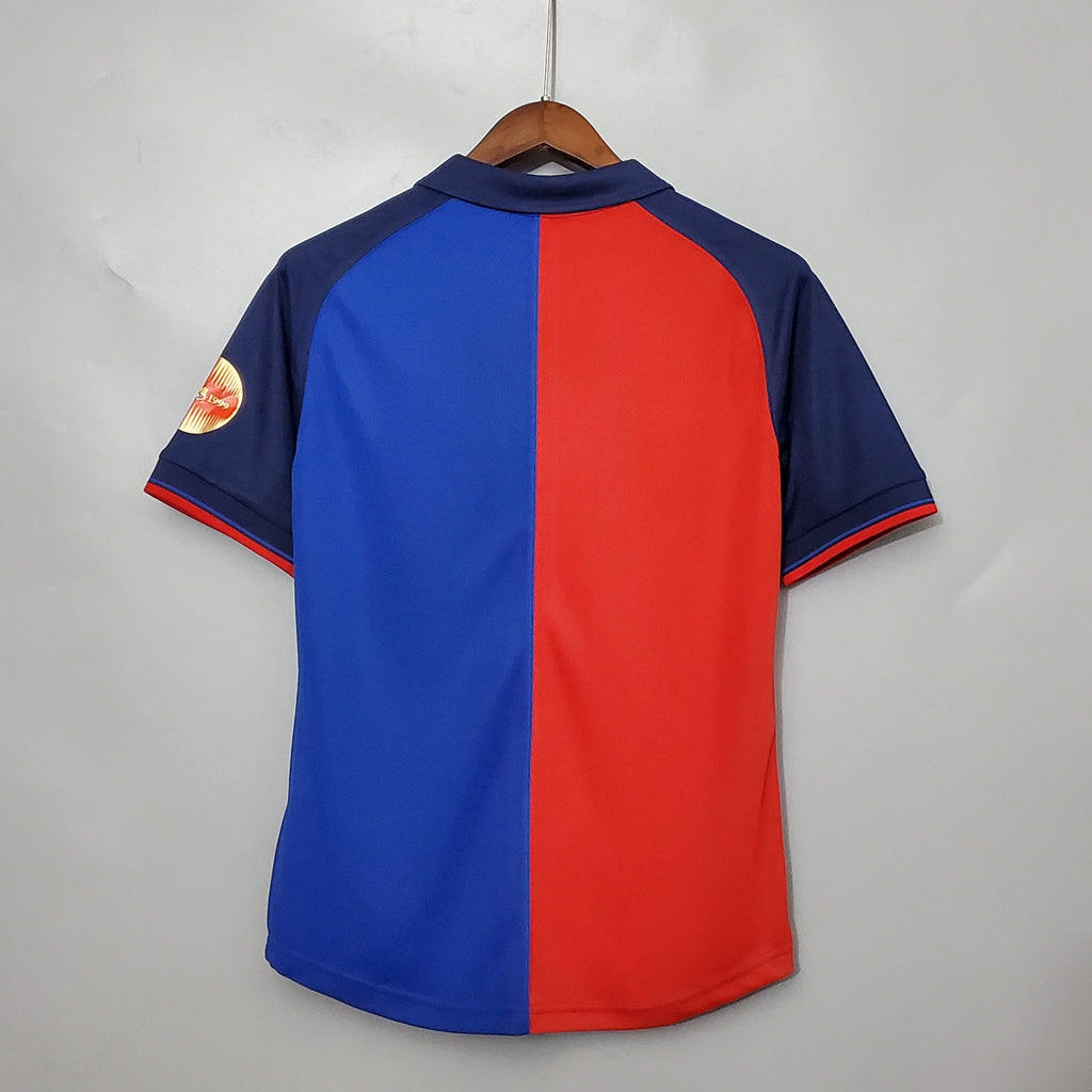 Camisa Retrô Barcelona 1999-2000 centenário