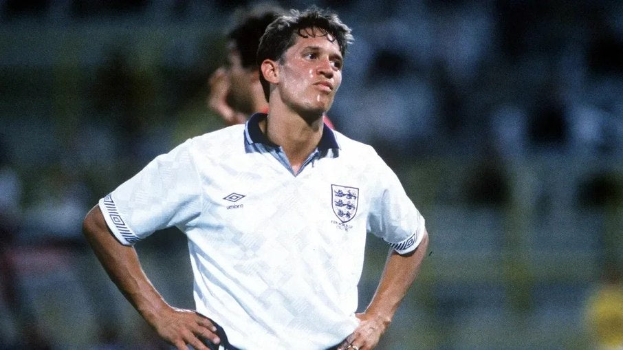 Camisa Retrô da Inglaterra 1990