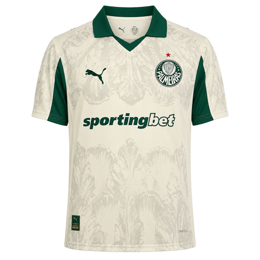 Camisa Palmeiras Bege III 25/26 away