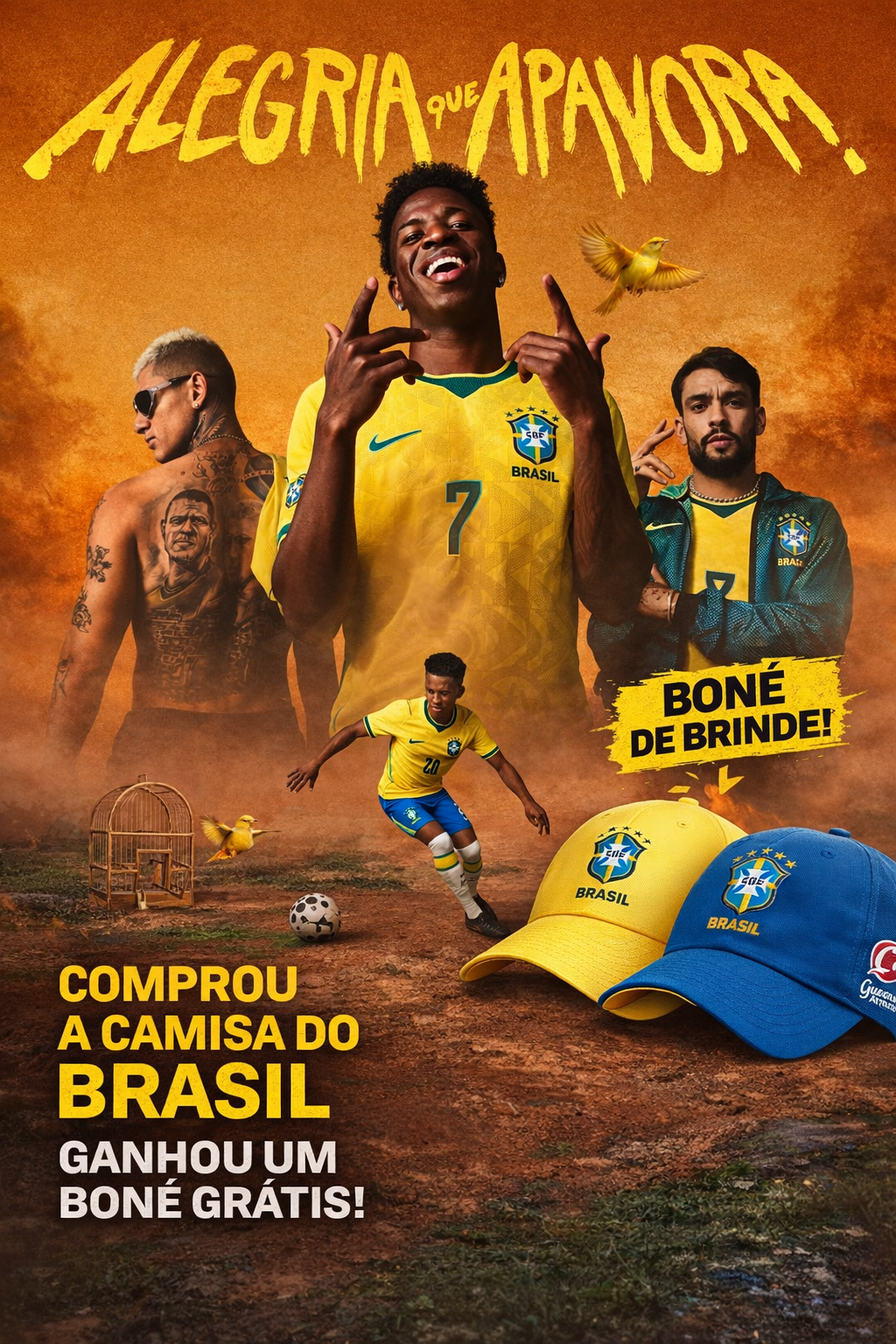 CAMISA BRASIL 2026 FWC  JOGADOR
