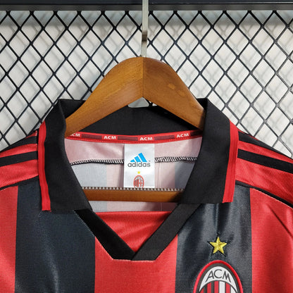 Camisa Retrô AC Milan 1998/99 home