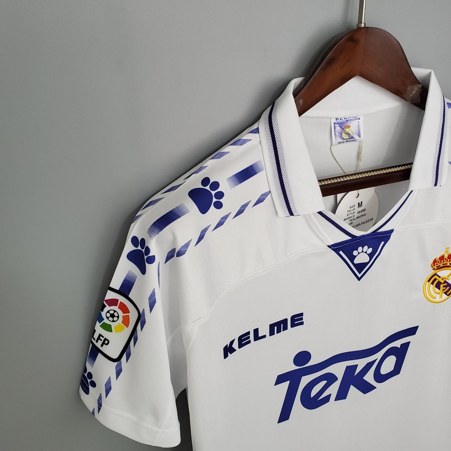 Camisa Retrô Real Madrid 1996-97 home