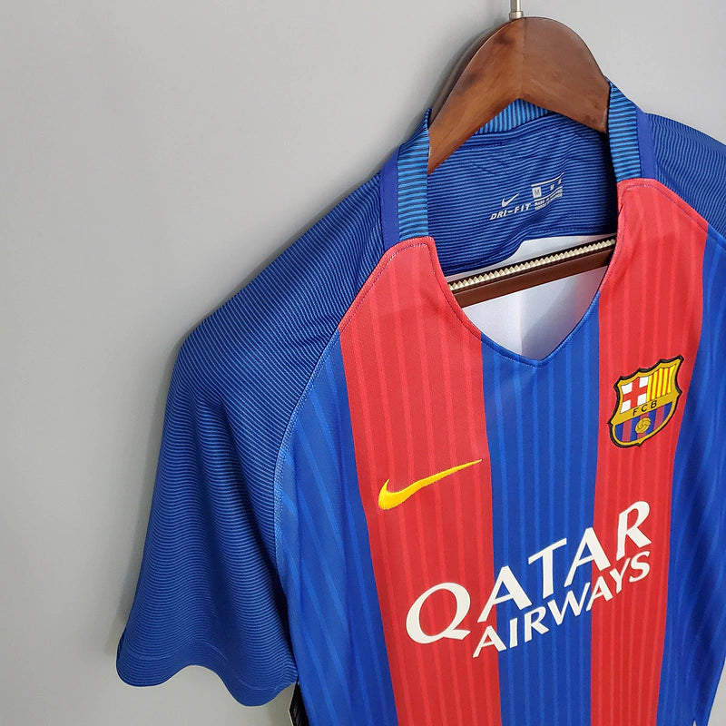 Camisa Retrô Barcelona 2016-17 home