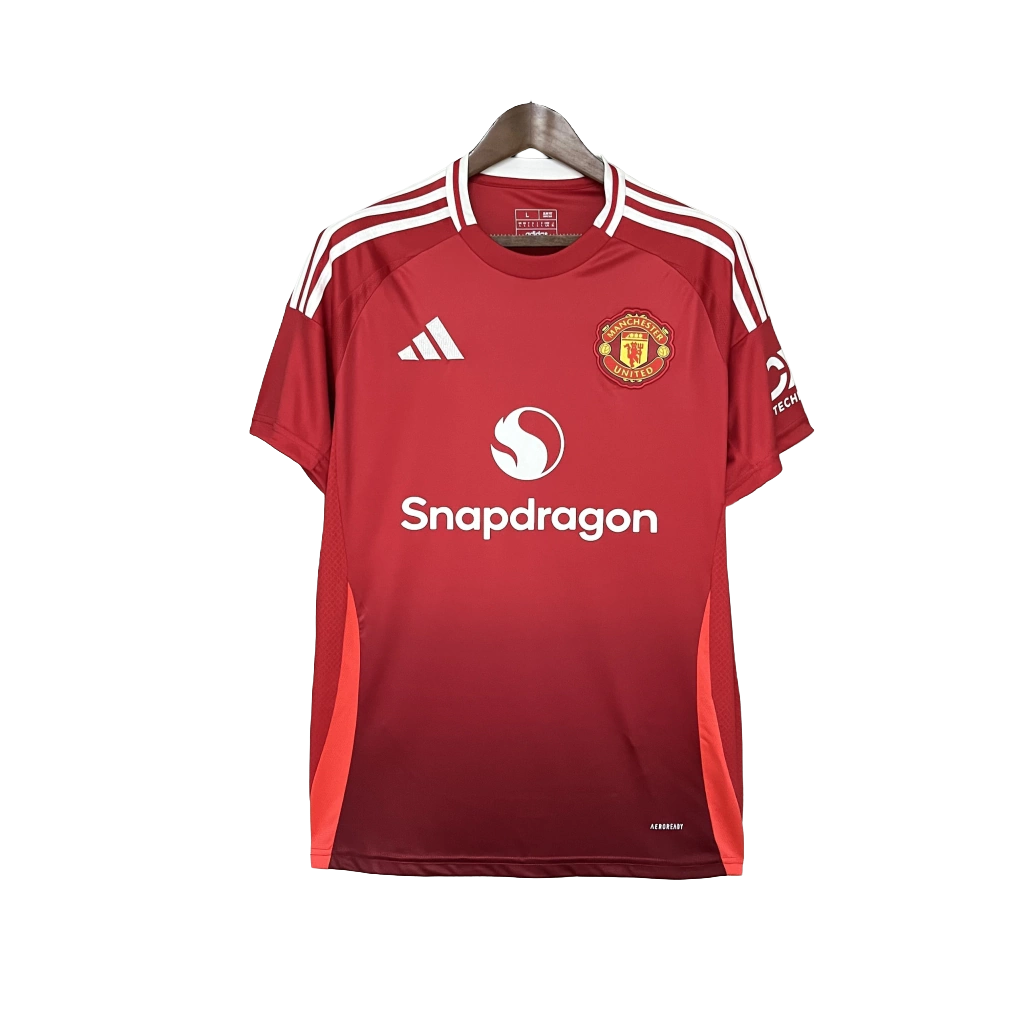 CAMISA MANCHESTER UNITED I TITULAR 2025  VERMELHA