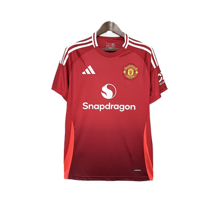 CAMISA MANCHESTER UNITED I TITULAR 2025  VERMELHA