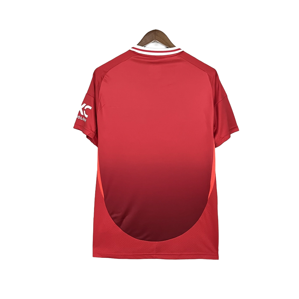 CAMISA MANCHESTER UNITED I TITULAR 2025  VERMELHA