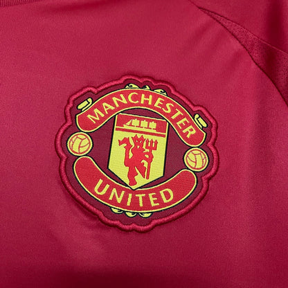 CAMISA MANCHESTER UNITED I TITULAR 2025  VERMELHA