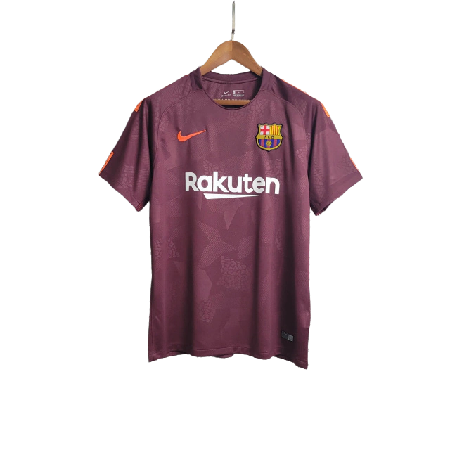 Camisa Retrô Barcelona 2017-18 third