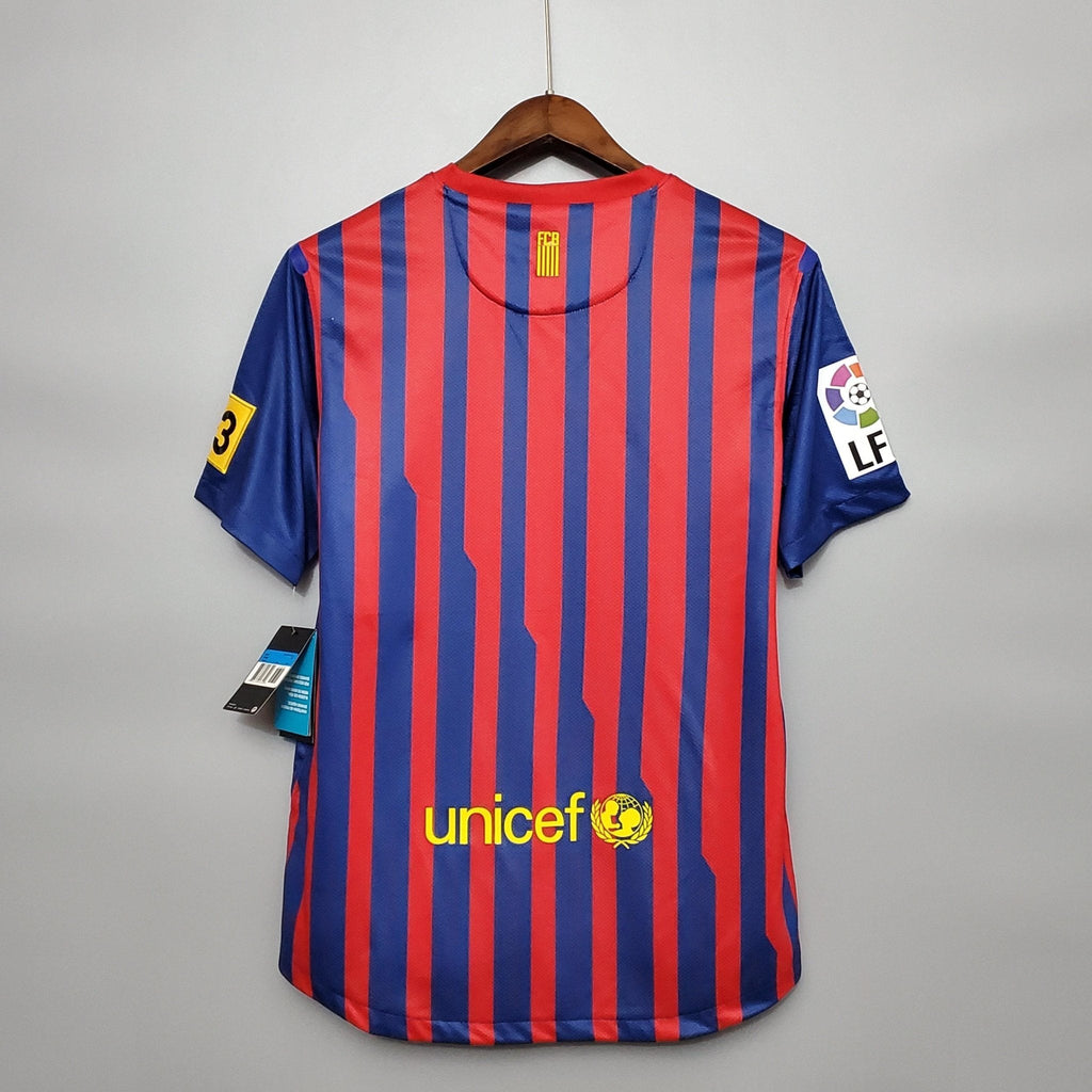 Camisa Retrô Barcelona 2011-12 home
