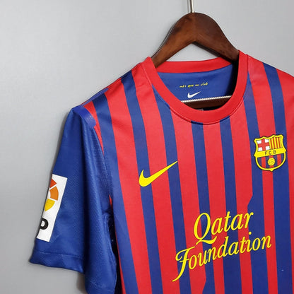 Camisa Retrô Barcelona 2011-12 home
