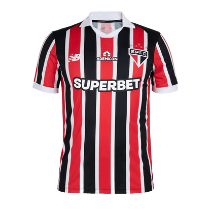 CAMISA SÃO PAULO II RESERVA 2025/26 TORCEDOR TRICOLOR MASCULINA