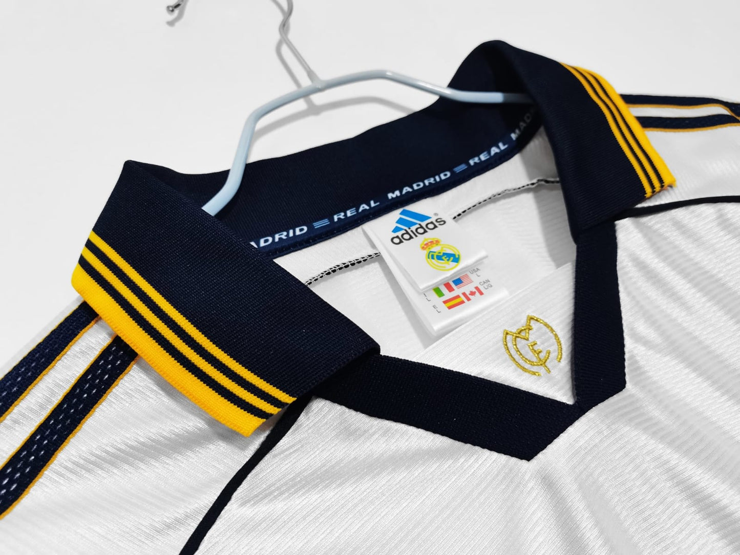 Camisa Retrô Real Madrid 1998-00 home