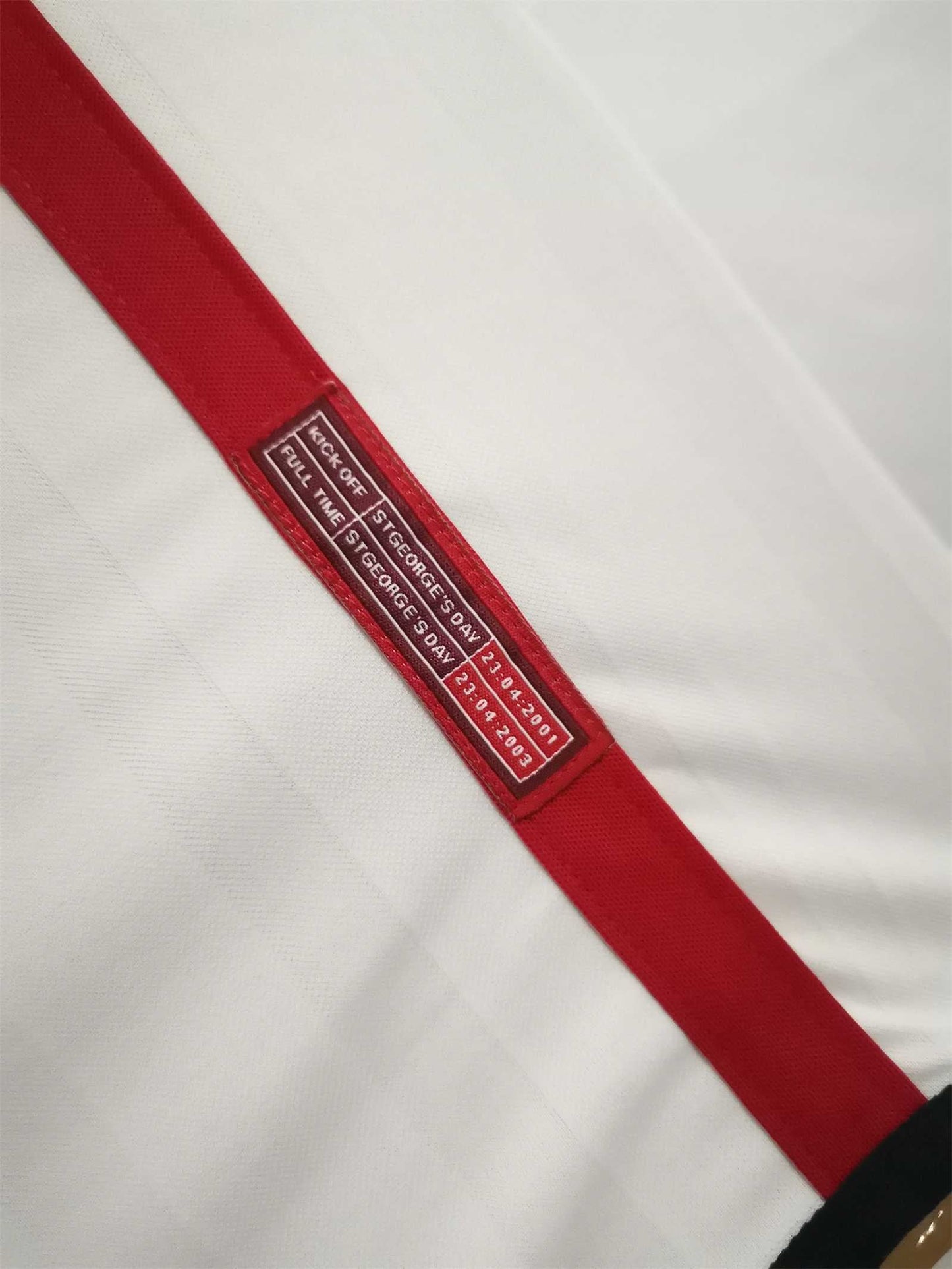 Camisa Retrõ inglaterra 2002